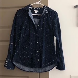 Nautica ‘star’ button up - navy